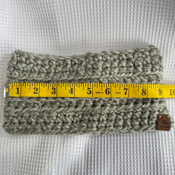 HANDMADE Chunky Ribbed Crochet Ear Warmer Headband - Picture 5 of 5